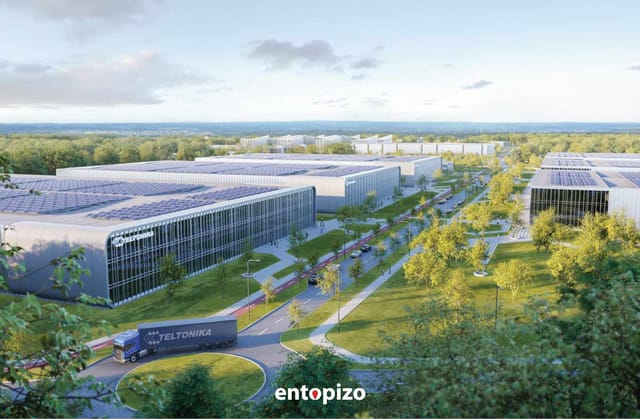 Teltonika beginnt mit der Produktion von Kunststoff- und mechanischen Komponenten in Vilnius, Litauen.
