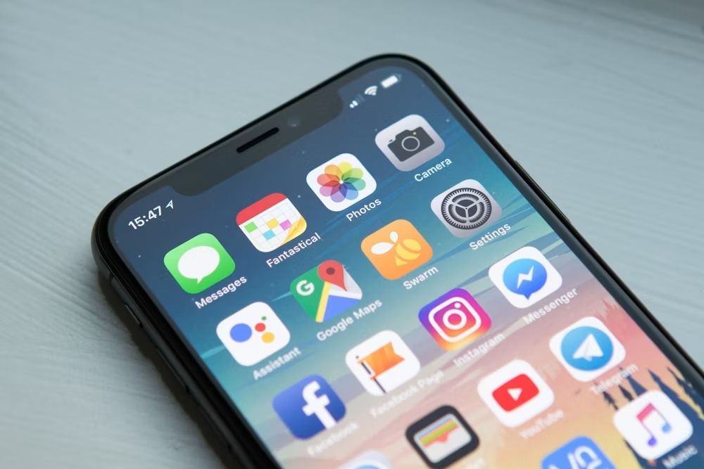Fahrer überwacht den Fahrzeugstandort in der entopizo Mobile App