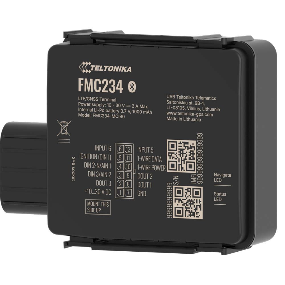 Teltonika FMC234 4G GPS-Tracker für Motorräder