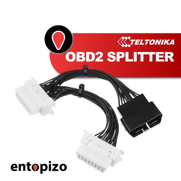 OBDII-Splitter, weiß