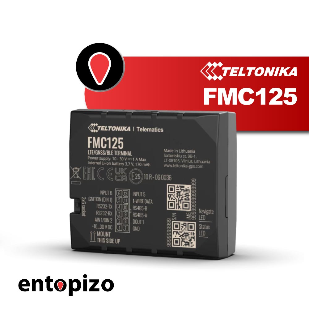 Teltonika FMC125 | GPS Tracker Kamerakompatibilität
