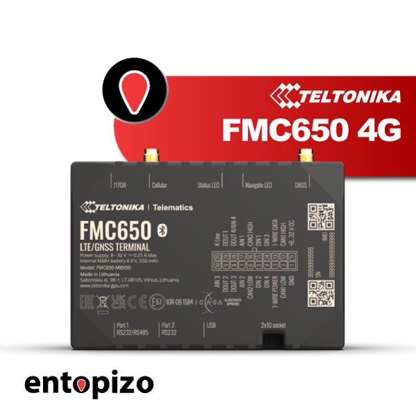 Teltonika FMC650 4G | GPS-Tracker für Lastkraftwagen