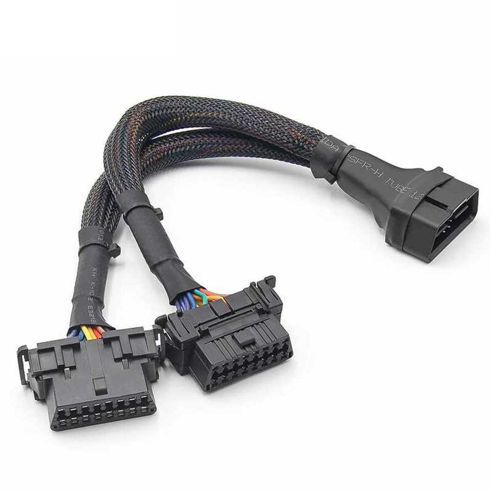 OBD-II-SPLITTER, GEFLECHTET