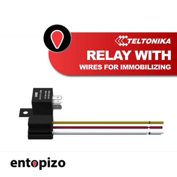 TELTONIKA-RELAIS MIT KABELN ZUR IMMOBILISIERUNG (PPEX00003260)