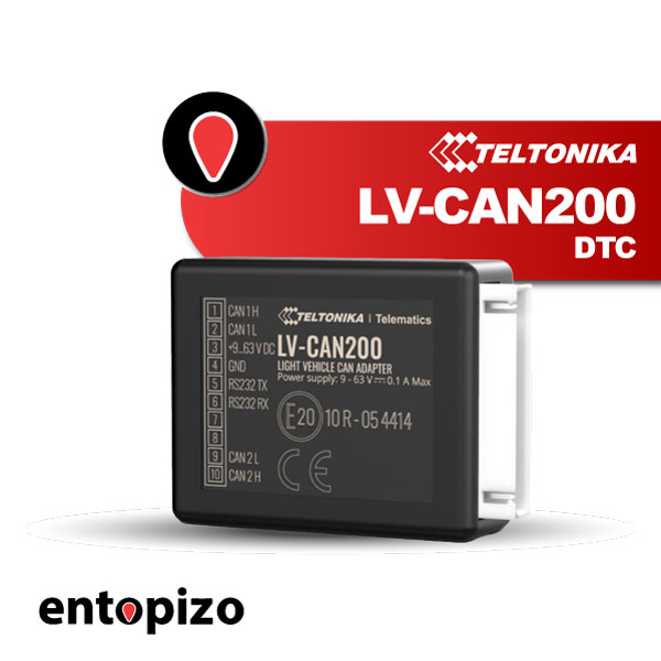 Teltonika LV-CAN200 DTC CAN-Adapter für Leichtfahrzeuge